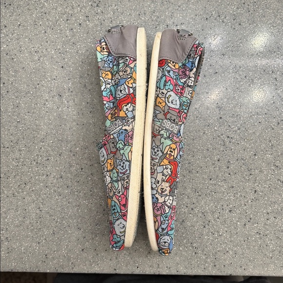 Skechers BOBS Multicolor Dog Pattern Flats - Picture 3 of 6